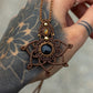 Onyx & Opal necklace