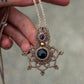 Onyx & Amethyst necklace