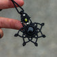 Onyx & Opal necklace