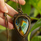 Bangalore • Labradorite macrame necklace