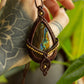 Cairo • Labradorite macrame necklace