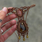 Montana Agate & Sunstone necklace