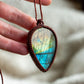 ~ affordables ~ Labradorite macrame necklace