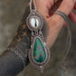 Ruby in Zoisite & cowrie shell necklace