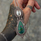 Ruby in Zoisite & cowrie shell necklace