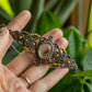 Clear Quartz macrame bracelet