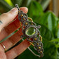 Clear Quartz macrame bracelet