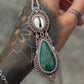 Ruby in Zoisite & cowrie shell necklace