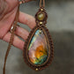 Labradorite & Citrine necklace