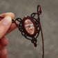 Crazy Lace Agate macrame necklace
