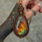 Labradorite & Citrine necklace