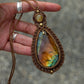 Labradorite & Citrine necklace