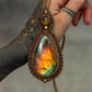 Labradorite & Citrine necklace