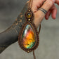 Labradorite & Citrine necklace