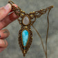 Larimar & Rose Quartz necklace