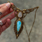 Larimar & Rose Quartz necklace