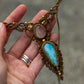Larimar & Rose Quartz necklace
