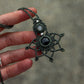 Onyx & Moonstone necklace