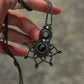Onyx & Moonstone necklace