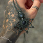Onyx & Moonstone necklace
