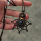 Onyx & Moss Agate necklace