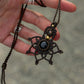 Onyx & Moss Agate necklace
