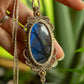 Hoi An • Labradorite macrame necklace
