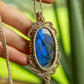 Hoi An • Labradorite macrame necklace