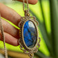 Hoi An • Labradorite macrame necklace