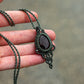 ~ affordables ~ Smoky Quartz macrame necklace