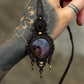Labradorite & Amethyst necklace
