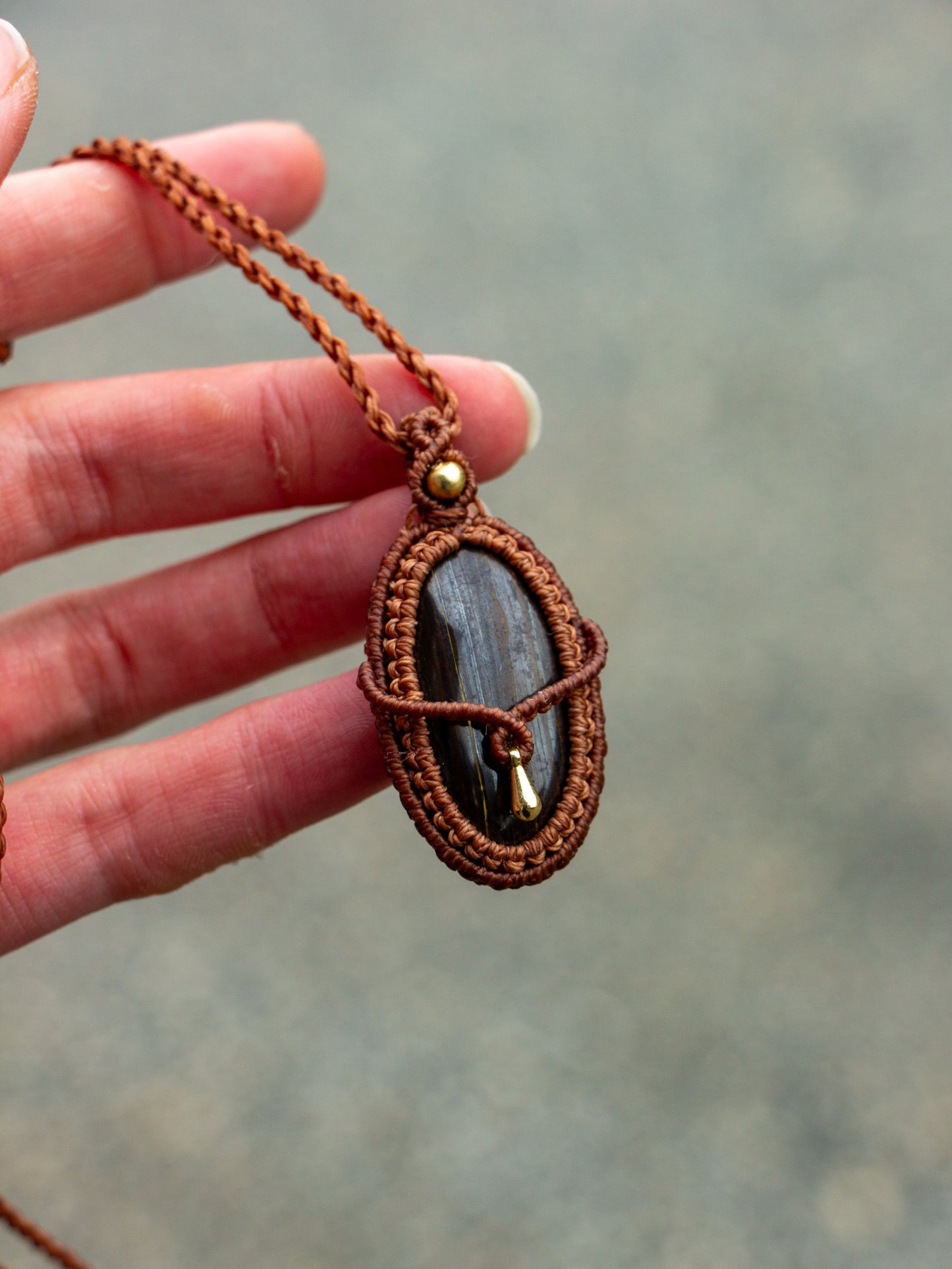 ~ affordables ~ Tiger Iron necklace