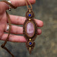 Rose Quartz & Lapis Lazuli necklace