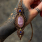 Rose Quartz & Lapis Lazuli necklace