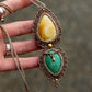 Jasper & Chrysoprase necklace