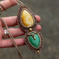 Jasper & Chrysoprase necklace