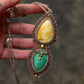 Jasper & Chrysoprase necklace