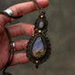 Labradorite & Cat's Eye necklace