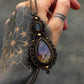 Labradorite & Cat's Eye necklace