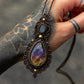 Labradorite & Cat's Eye necklace