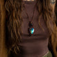 Labradorite & Onyx necklace