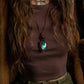 Labradorite & Onyx necklace