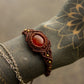 Carnelian • macrame bracelet
