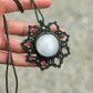 Selenite necklace