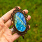 Labradorite • macrame necklace