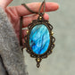 Labradorite necklace