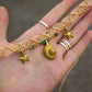 shell, star & Turquoise macrame choker necklace