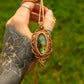 Labradorite • macrame necklace