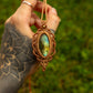 Labradorite • macrame necklace