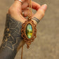 Labradorite • macrame necklace